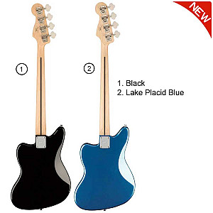 Squier Affinity Jaguar Bass Guitar, Maple FB New 2021